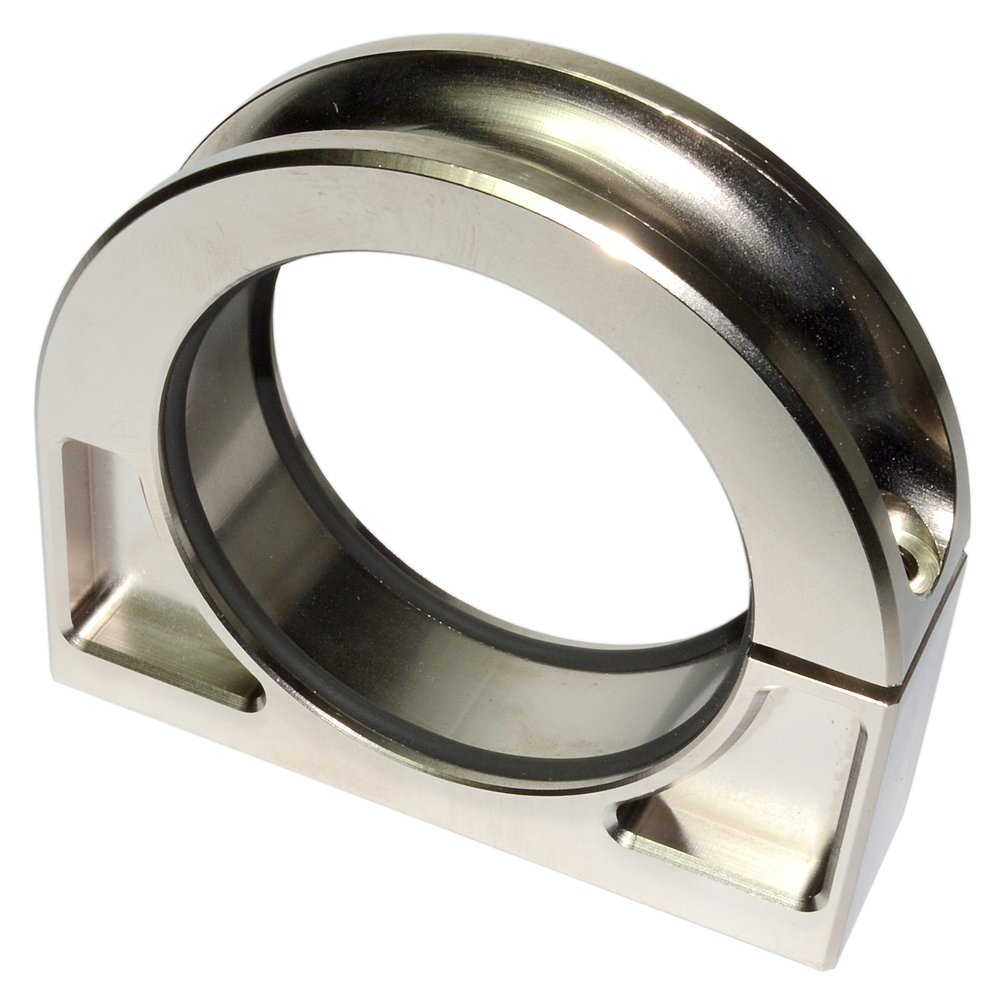90075 Billet Pump Mount Double O ring 60mm ID Flat Bottom
