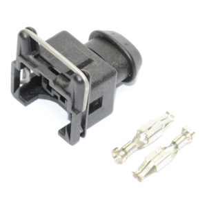 Electrical Connector, AMP Junior Timer 2 Pin Connector, Including Terminals (KV Type) 16403