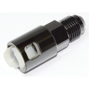 OE Quick Connect, AN-8 Male to 38 Female, Black, Plastic Insert 15854 (1)