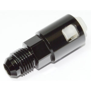 OE Quick Connect, AN-8 Male to 38 Female, Black, Plastic Insert 15854 (1)