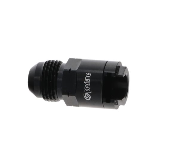 15861 - OE Quick Connect, AN-8 Male to 5/16" Female, Black