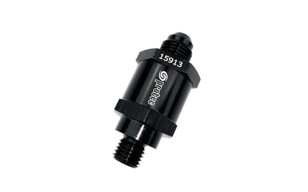 15913 - Check Valve, M12 X 1.5MM Male to AN-6 (JIC) Male, 5 psi Spring
