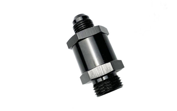 15914 - Check Valve, AN-8 ORB Male to AN-6 (JIC) Male, 5 psi Spring