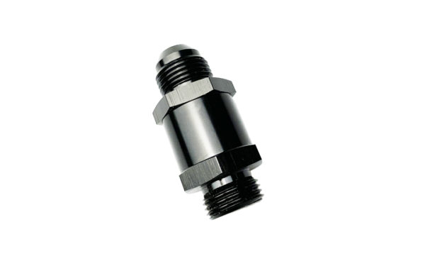 15918 - Check Valve, AN-8 ORB Male to AN-8 (JIC) Male, 5 psi Spring