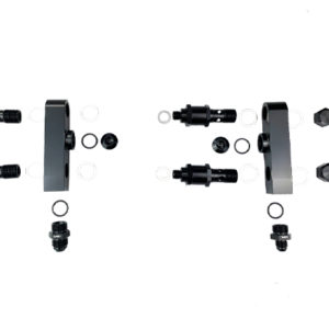 M18 x 1.5mm inlet manifold to M12 x 1.5mm check valve with manifold, kit (bracket not Included), 17000