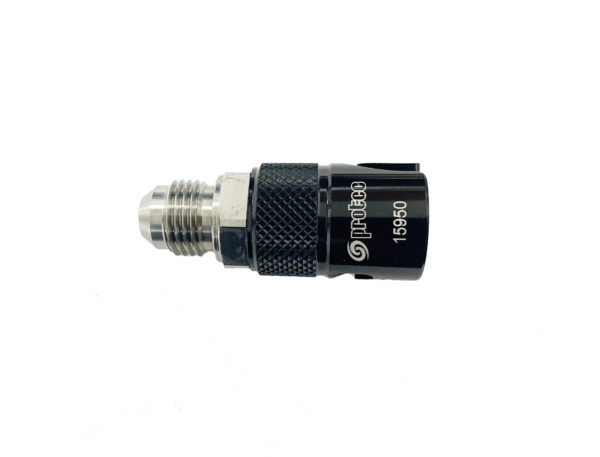 15950 - Bayonet Type Dry Break Coupling, Viton Seals, AN-6 Male Pair Titanium - Image 3