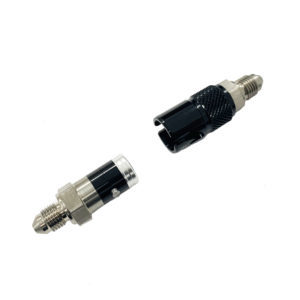 15951 - Bayonet Type Dry Break Coupling, EPDM Seals, AN-3 Male Pair Titanium