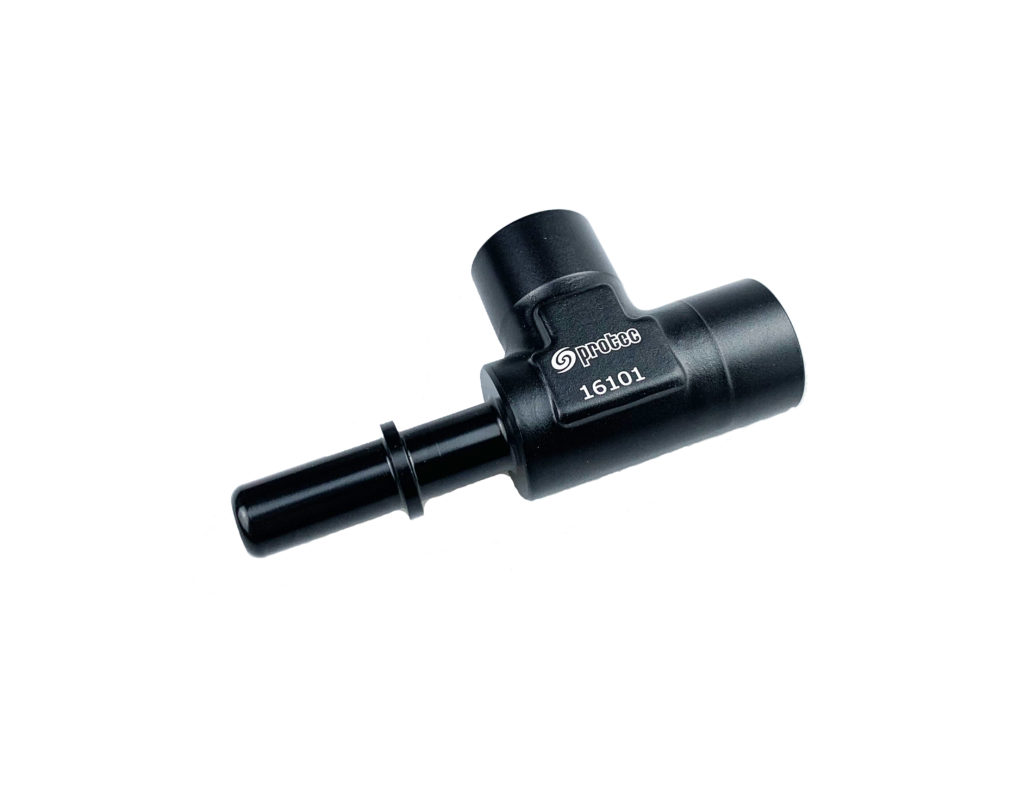 Adaptador AN-6 Macho A Manguera 8mm Barba - Protec Fuel Systems Para Aceite O Combustible (15801)