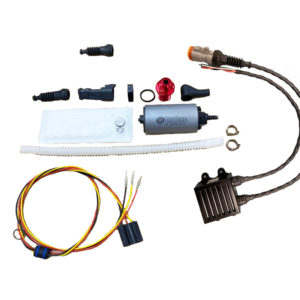 11928, High Flow Brushless Cobra Compact with 9mm Barb Outlet and Siphon Port (kit)