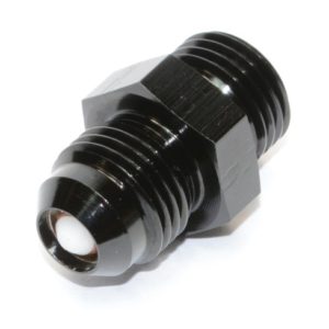 Check-Valve-ORB-6-to-AN-6-Male-Male-Including-Viton-O-Ring-Black-15828