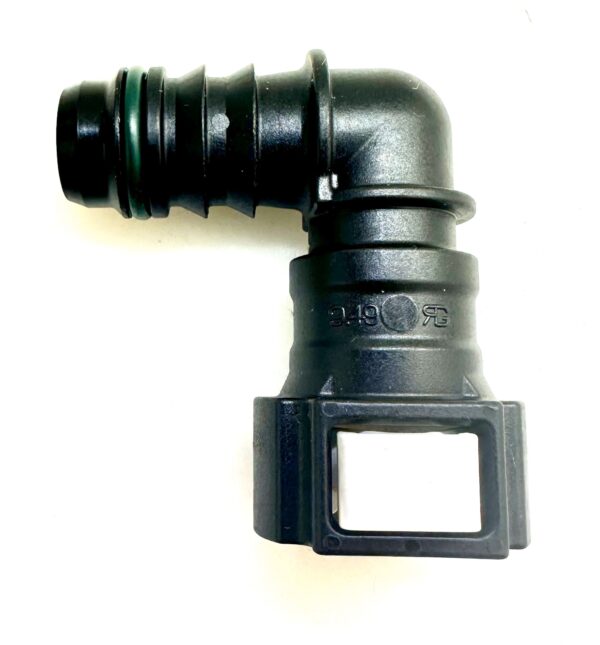 14793, SAE J2044 Quick Connect, Ø9.49 (3/8"), ID12, 90°
